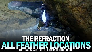 All 5 Feathers in The Refraction Locations Guide Feathers of Light Triumph Destiny 2 [upl. by Leslee]