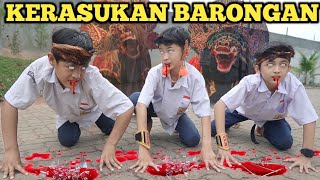 SATU KAMPUNG KESURUPAN HANTU BARONGAN SERAM [upl. by Coster]