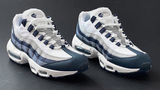 HOW TO LACE NIKE AIR MAX 95 STANDARD WAY [upl. by Eiduj850]