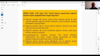 VİDEO 21 SGS TİCARET HUKUKU Şirketler 10 [upl. by Meadow]