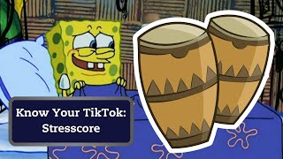 What Is Stresscore on TikTok Creators Add Bongoes To Stressful Clips [upl. by Nomaid]