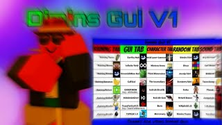 DiminsGui V1  Full showcase  New  Serversided [upl. by Ostraw733]