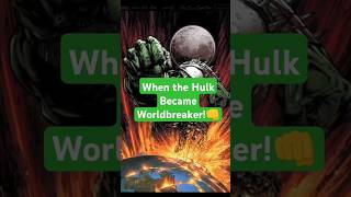 When the Hulk Became Worldbreaker marvel worldwarhulk hulk comics gigachadtheme hulkragnarok [upl. by Furmark535]