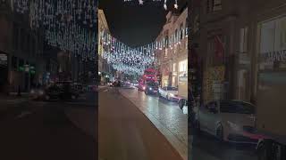 Londons Christmas Lights On [upl. by Hanus957]