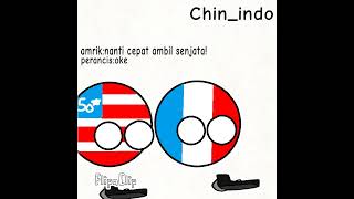 Kepencet emote 🗿👍 Ftindo amrik prancis isrontol countryballs meme countryballmeme [upl. by Luiza]