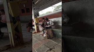 Railway station 🚉 live sketch ll railway live sketch viralshorts shortvideo shortsfeed [upl. by Hugon932]