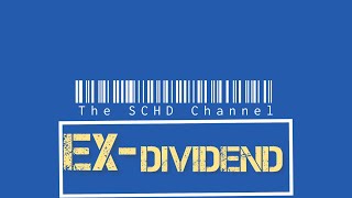 Breaking SCHD EX DIVIDEND DATE [upl. by Yoshiko]