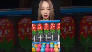 Asmr eating chocolate ice cream gems asmr icecream shorts [upl. by Napra]