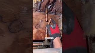 Fix leaking copper pipe [upl. by Erving230]