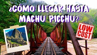 ¡A MACHU PICCHU CAMINANDO 😱 Ruta hidroeléctrica y tren turístico 🚃  MPV en Cusco [upl. by Niletak]