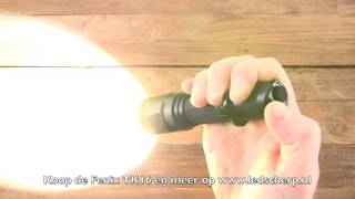 Fenix TK16 zaklamp review  ledscherpnl NLBE [upl. by Kerril]