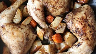 Lebanese 7 spice and sumac chicken  Easy Lebanese chicken recipe [upl. by Hajar583]