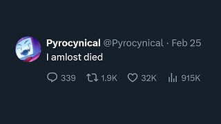 Pyrocynical was in a car accident [upl. by Lladnew]