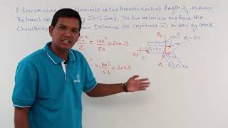 Transmission Line Numerical Example 2 [upl. by Vachel]