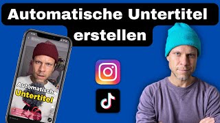 🚀 Automatische Untertitel einfach kostenlos erstellen  Tutorial FragDenDan einfachdan [upl. by Chu374]