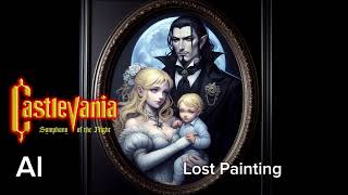 Castlevania Symphony of the Night OST  Lost Painting AI extended [upl. by Notyarb833]