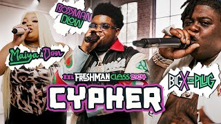 2024 XXL Freshman Cypher With BigXthaPlug BossMan Dlow and Maiya The Don [upl. by Nickolaus525]