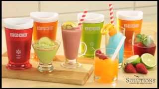 How to use the Zoku Shake amp Slushy Maker  Solutionscom [upl. by Idmann]