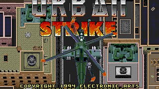 Mega Drive Longplay 177 Urban Strike [upl. by Emili]