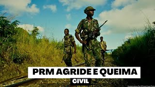 PRM Agride e QUEIMA órgãos genitais de um Civil em PEMBA [upl. by Firooc]