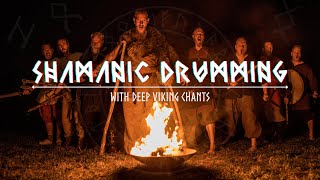 SHAMANIC DRUMMING and DEEP VIKING CHANTS • DEEP TRANCE Humming Journey for Spiritual Awakening [upl. by Oinotnas994]