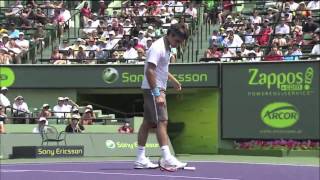 Top tennis angry moments of 2009 [upl. by Atiuqnahs]