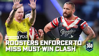 WaereaHargreaves cops lengthy ban for late shot  How will this affects Sydneys finals  NRL 360 [upl. by Randal]