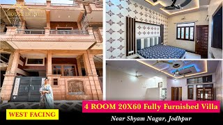 Luxurious 4 Room 20x60 ft Duplex Fully Furnished Home in Jodhpur [upl. by Christye]