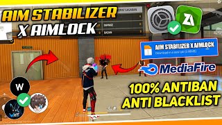 RAHASIA AIM GACOR‼️AIM STABILIZER X AIMLOCK V10 AIM ON POINT WORK FF ORI amp FF MAX 100 GACOR [upl. by Trow718]