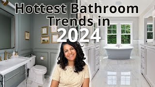 A Guide to the Hottest Bathroom Trends in 2024 🛁 🚽 [upl. by Otrebla]