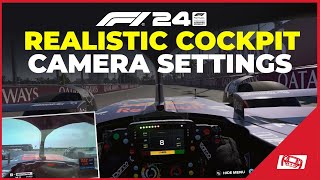 F1 24 Cockpit Camera Settings Guide  Realistic amp Recommended View [upl. by Eelimaj]