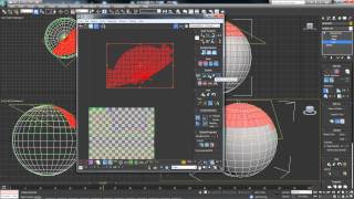 3ds max Modeling UVW Map Creating Seams [upl. by Dachy]