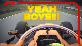 Lando Norris Final Laps  2020 Styrian Grand Prix [upl. by Emery]