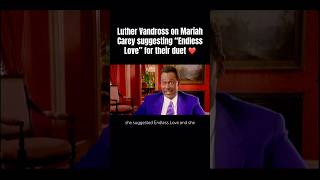 How Mariah Carey amp Luther’s Cover Of “Endless Love” Was Made shorts mariahcarey luthervandross [upl. by Alletse131]