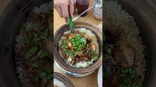 Mouthwatering Claypot rice chicken  168 Claypot Chicken Rice KL Malaysia [upl. by Ierbua]