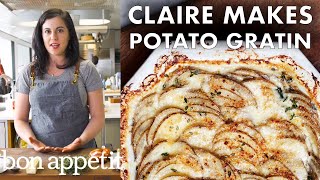 Claire Makes Potato Gratin  Bon Appétit [upl. by Aggy199]