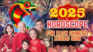 2025 Chinese Zodiac Horoscope  12 Animal Signs Prediction  Ziggy Natural [upl. by Aremus]