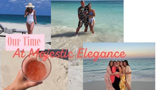 Majestic Elegance Costa Mujeres  Friends Trip 2024  Paige Elizabeth [upl. by Rebmyk]