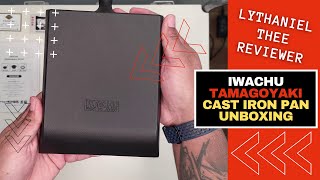 Iwachu Cast Iron Tamagoyaki Pan Unboxing [upl. by Ainiger292]