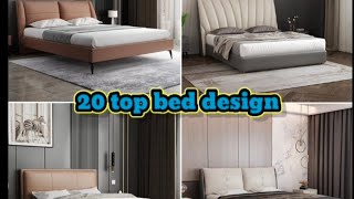 20 top modular bed design 2024  best bed design 2024 furniture interior bed [upl. by Ytrebil]