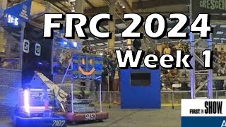 FRC Event Recap 2024 Week 1 [upl. by Khorma975]