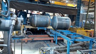 Cooking Gas Tank Making  5222 done yesterday and 30 units additional for today 450Liters cap [upl. by Kling]