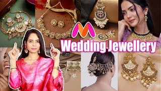 Myntra Jewellery Haul 💗  Affordable amp Festival Jewellery Collection 😱  Veronica Lifestyle [upl. by Ayortal]