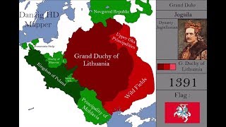 History of Lithuania  Every Year [upl. by Notyalc]