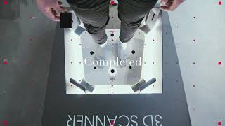 New Balance Volumental 3D foot scanner [upl. by Carolin]