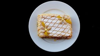 TORTA MILLEFOGLIE con CREMA AL LIMONE Ricetta Facile e buonissima  RICETTE DI GABRI [upl. by Merrick559]