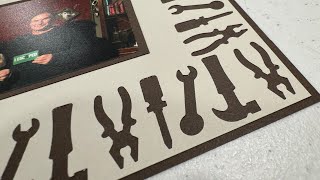 Fun Frames with the Hand Tools Border Punch [upl. by Swehttam]