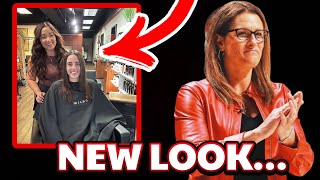 Caitlin Clark Going VIRAL Over New Haircut amp HUGE Stephanie White UPDATE [upl. by Hanikahs]