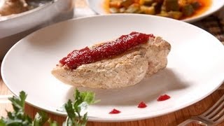 Pechugas de pollo con salsa de arándanos  Chicken with cranberry sauce [upl. by Ellinger891]