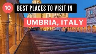 10 Best Places To Visit In Umbria Italy 2024 [upl. by Arvie]